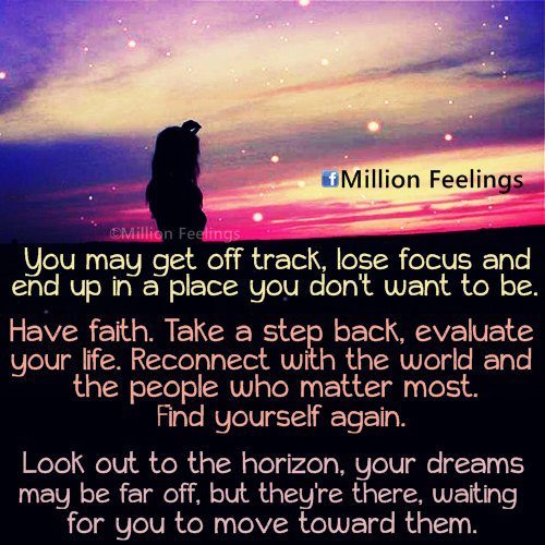 You may get off track