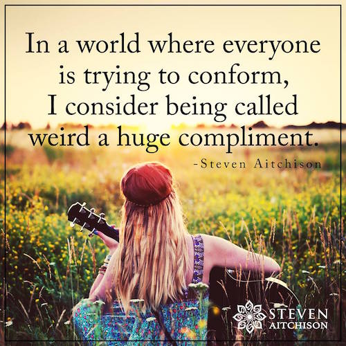 Being called weird