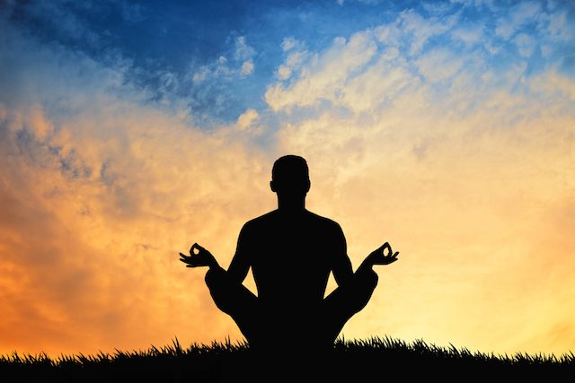 Meditation Silhouette
