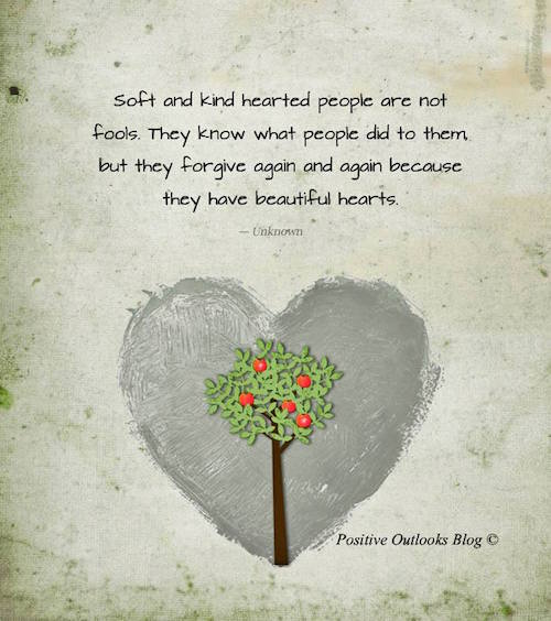 Soft and kindhearted people