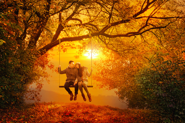 Couple in love
