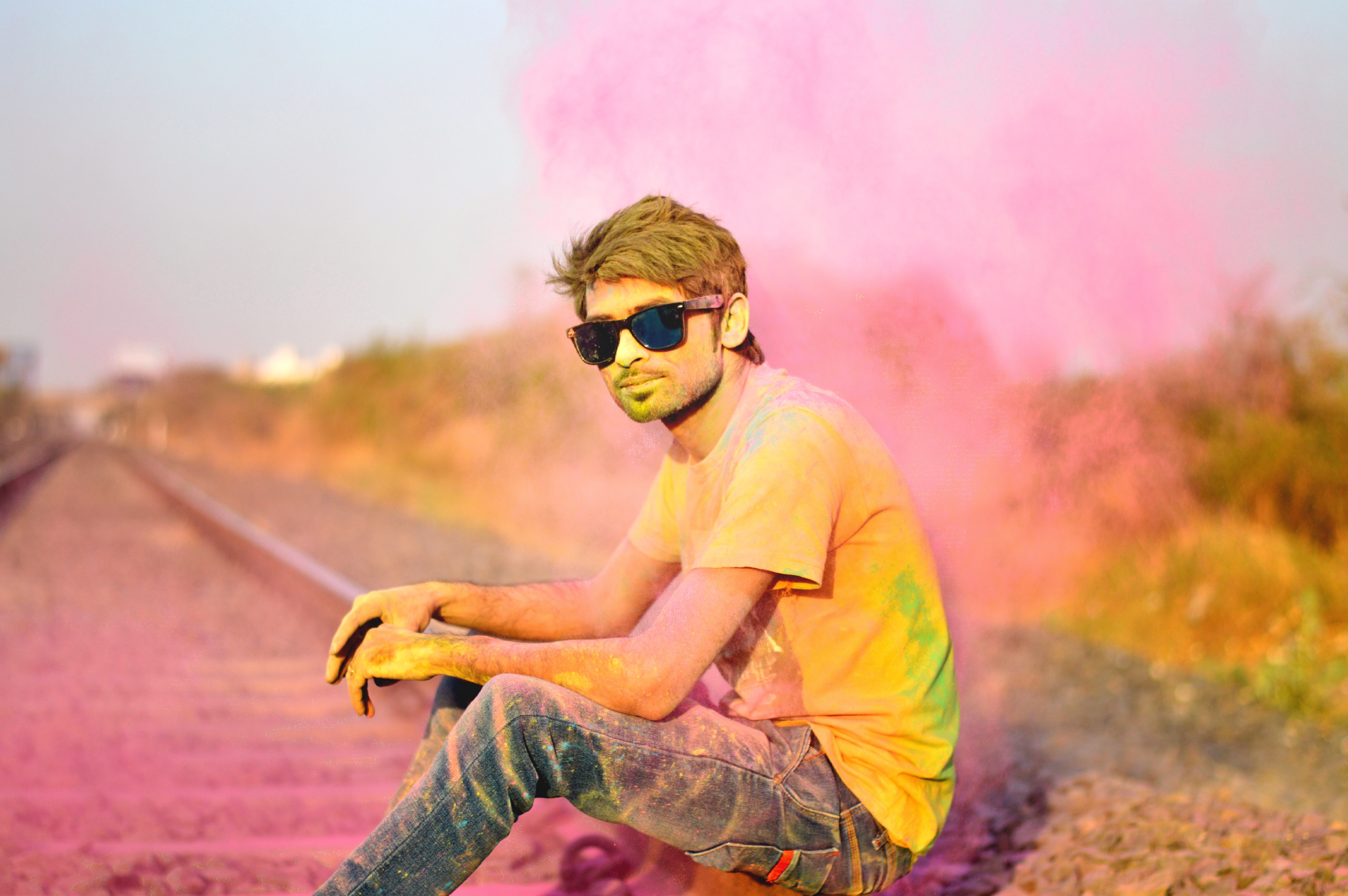 Man in sunglasses