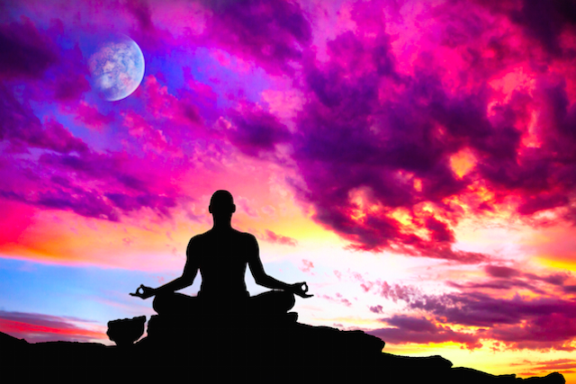 Meditating Man
