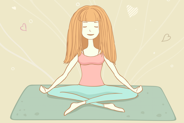 Meditating
