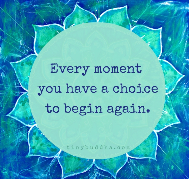 Begin again