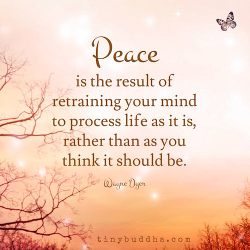 Peace is