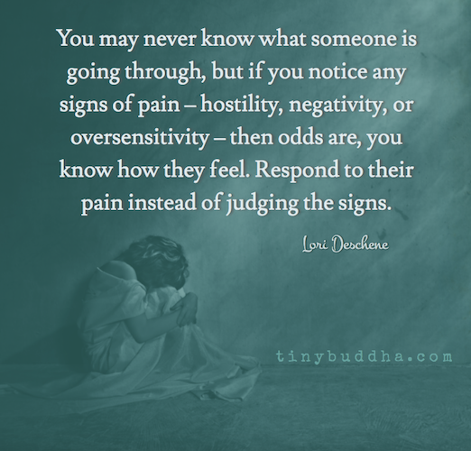 Respond to the pain
