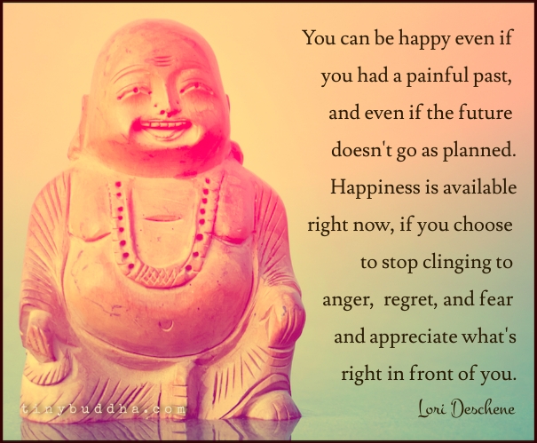 You can be happy