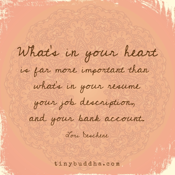 Whats in your heart