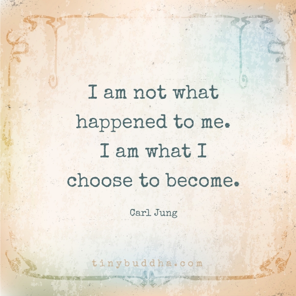 I am not what happened to me