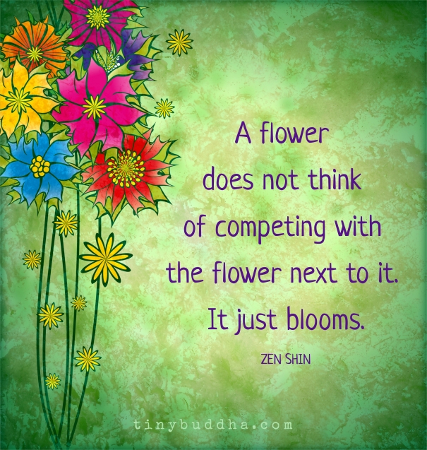 It just blooms