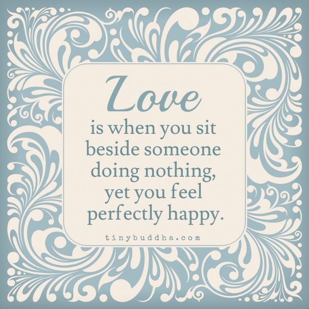 Love is when