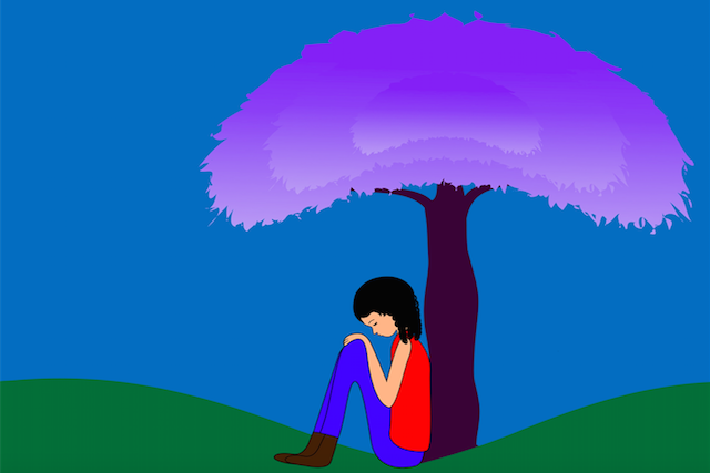 Sad woman