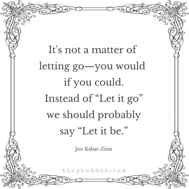 Let it be