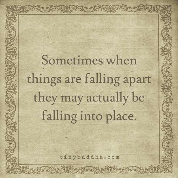 Falling into place