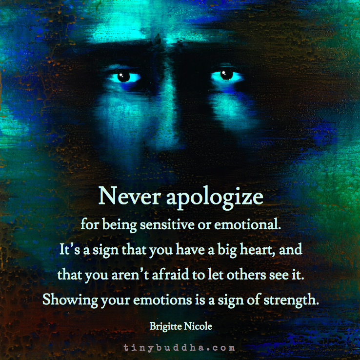 Never apologize