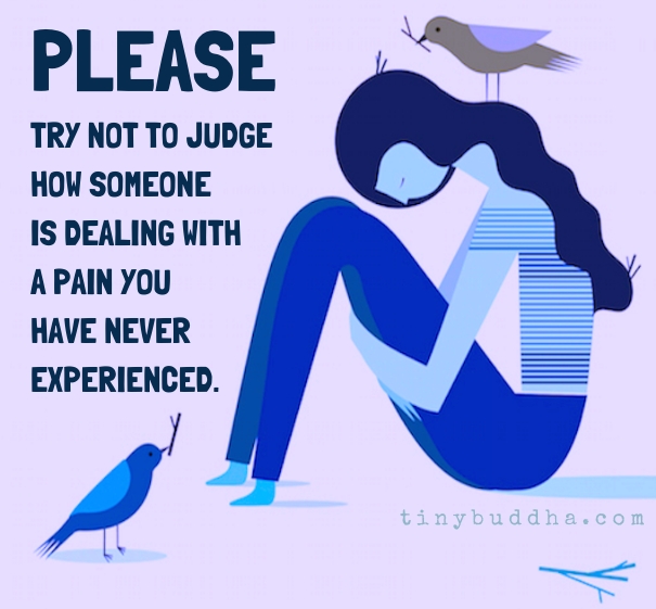 Try not to judge