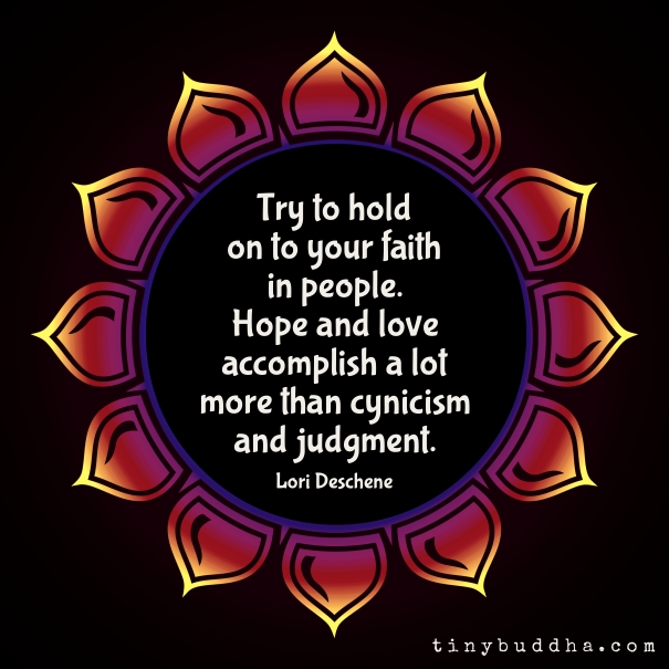 Faith in people
