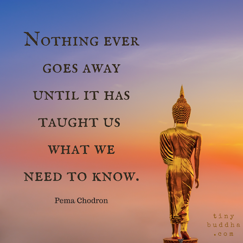 Nothing ever goes away