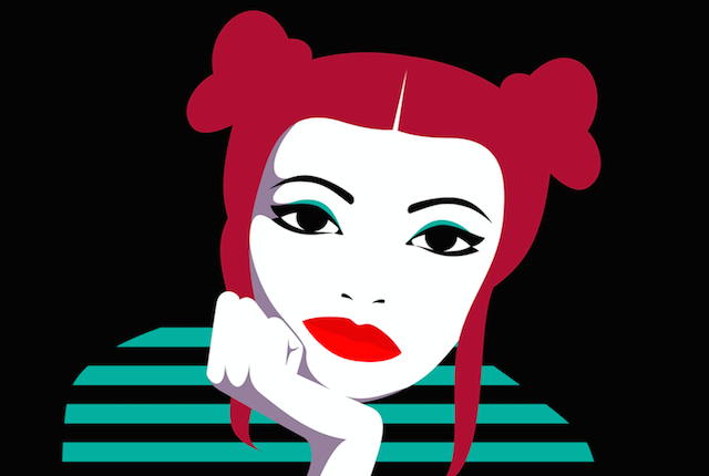 Thinking girl