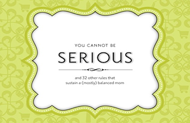 Book Review & Giveaway: You Cannot Be Serious (Tips for Balance)
