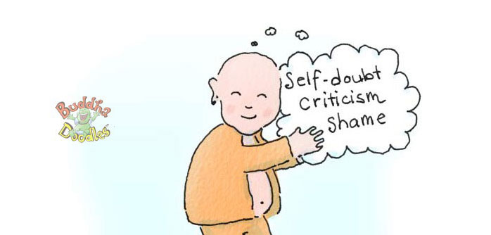 Buddha Doodles: Negative Thoughts