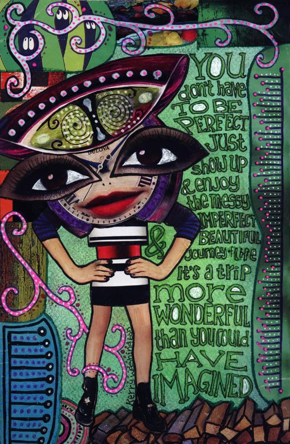 AJ’s Art Journal: You Don’t Have to Be Perfect