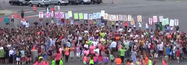 Touching Flash Mob for a Retiring Principal