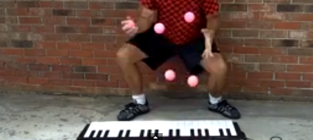 Piano Juggling!
