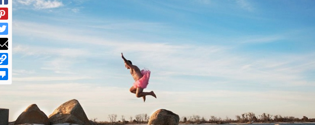 A Man, a Pink Tutu, and His Smiling Wife, Who’s Undergoing Chemo