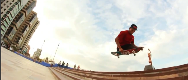 Amazing Amputee Skateboarder