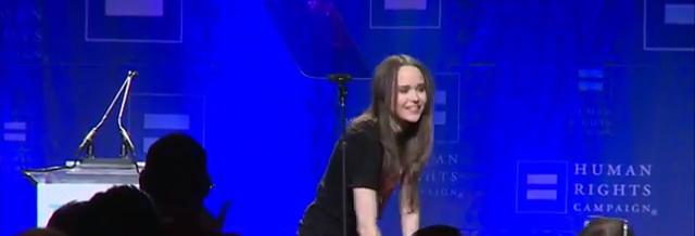 Ellen Page’s Inspiring Coming Out Speech