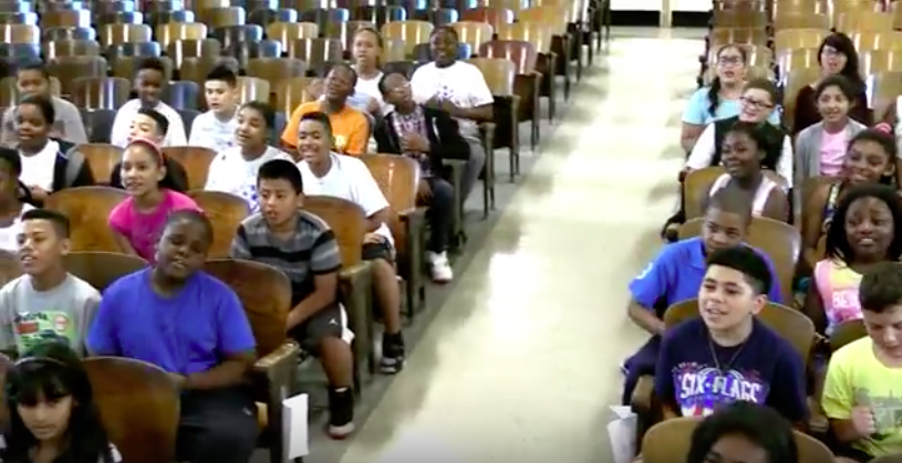 Students Sing “I’m Gonna Love You Through It” to Teacher Diagnosed with Cancer