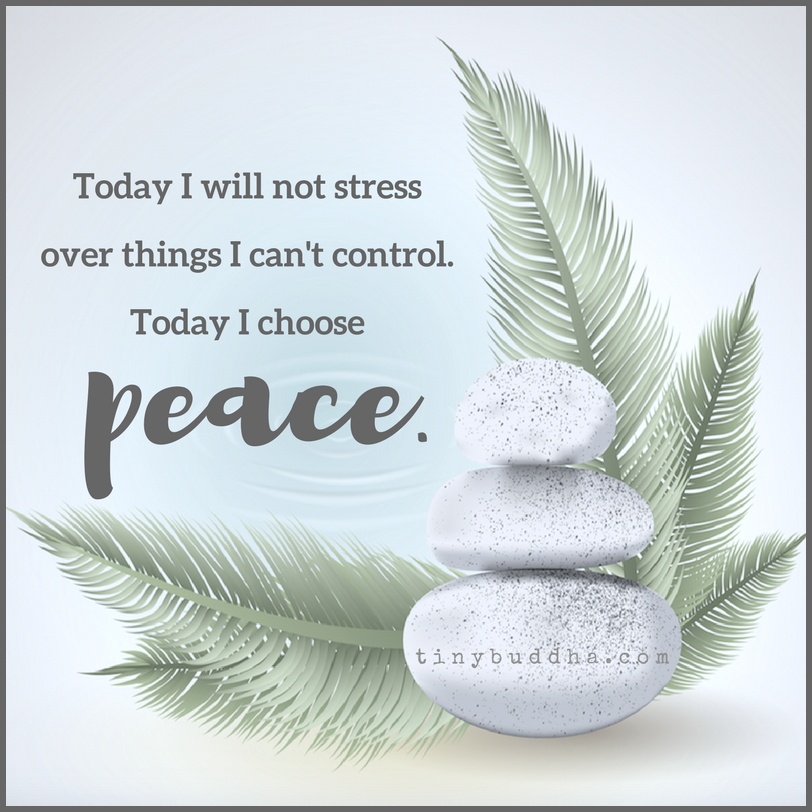 Today I Choose Peace