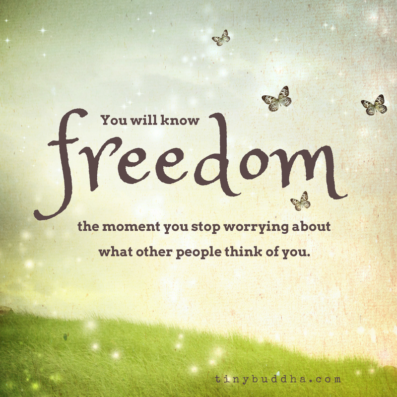 You Will Know Freedom When…