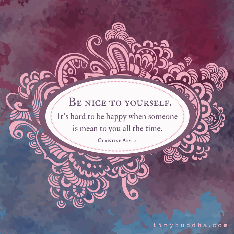 Be Nice to Yourself