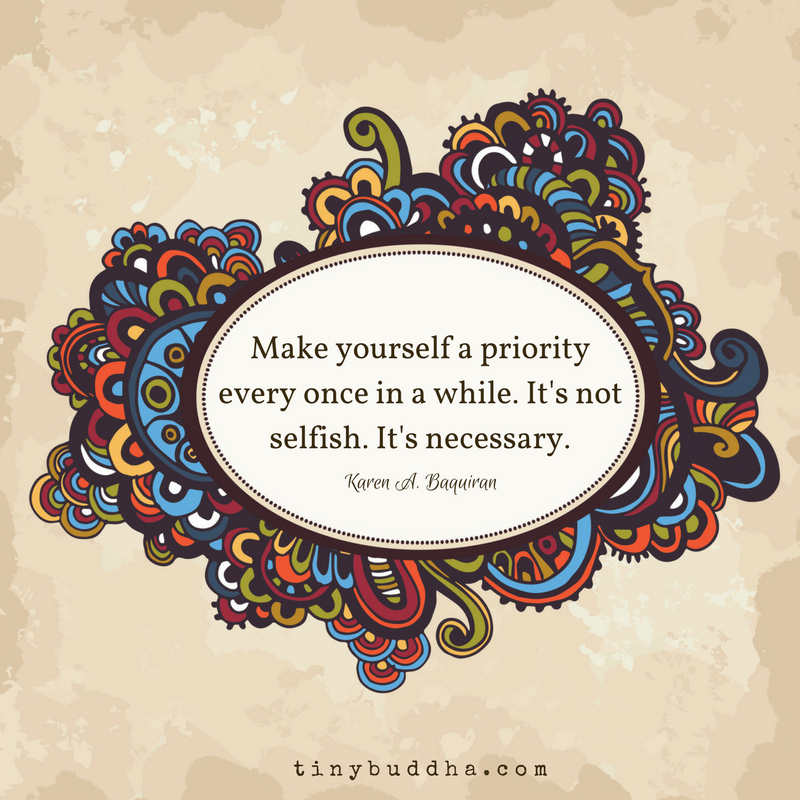 Make Yourself a Priority