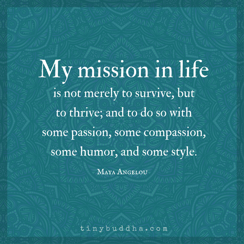 My Mission in Life