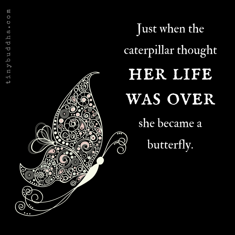 She Became a Butterfly