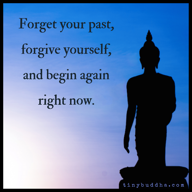 Forgive Yourself and Begin Again Right Now
