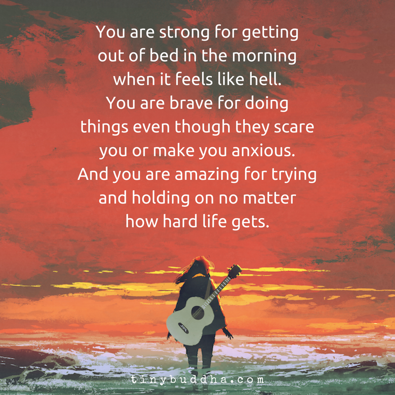 You Are Strong, You Are Brave, You Are Amazing