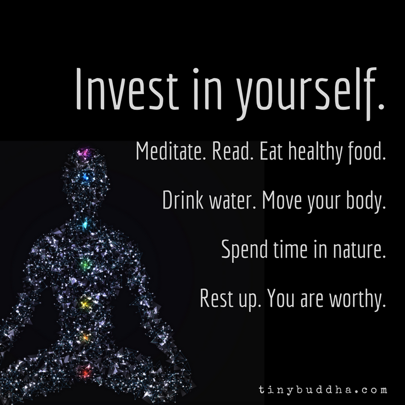 Invest in Yourself, You Are Worthy