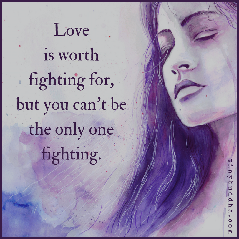Love Is Worth Fighting For
