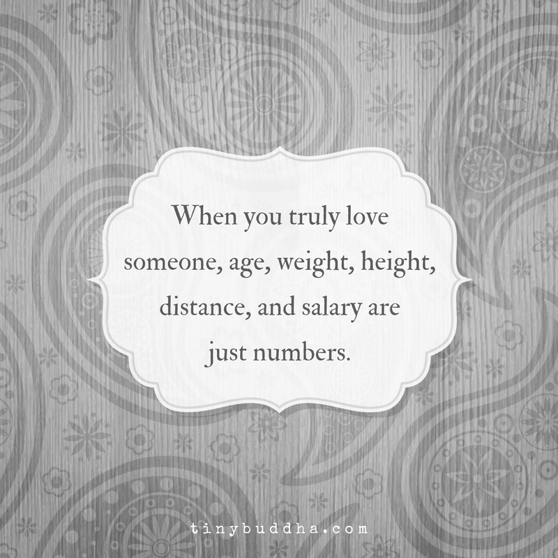 When You Truly Love Someone…
