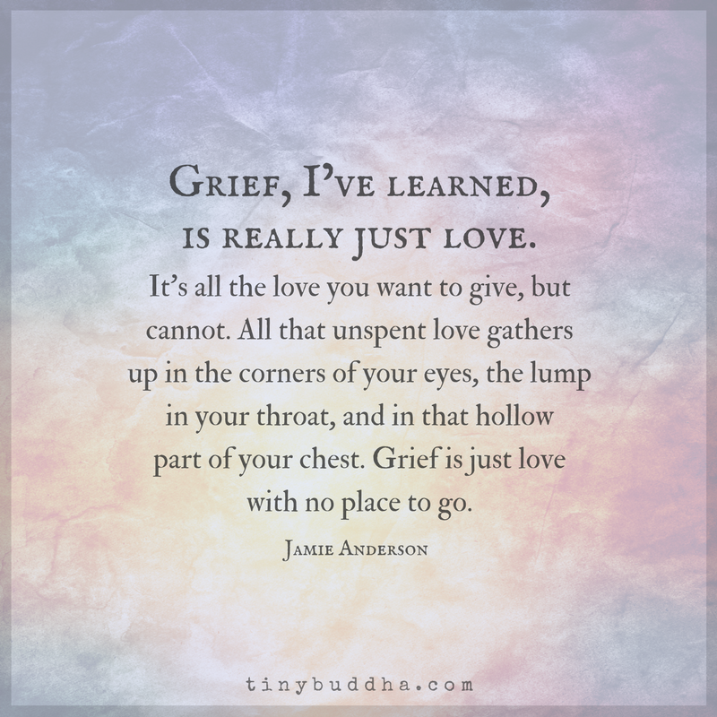 Grief Is Love with Nowhere to Go