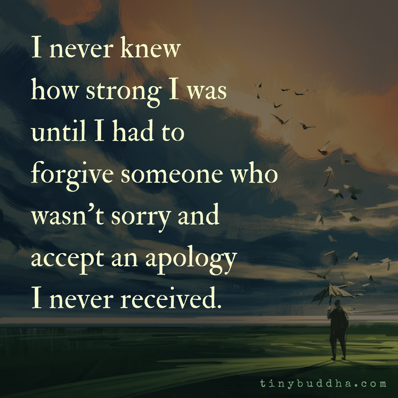 I Never Knew How Strong I Was Until…