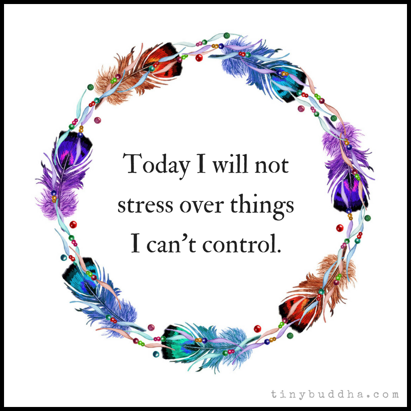 Today I Will Not Stress