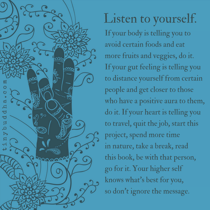 Listen to Yourself