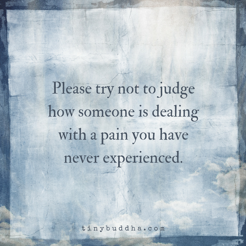 Please Don’t Judge