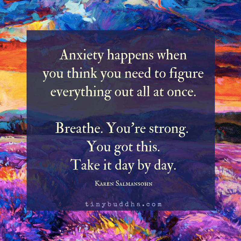 Breathe. You’re Strong. You Got This.